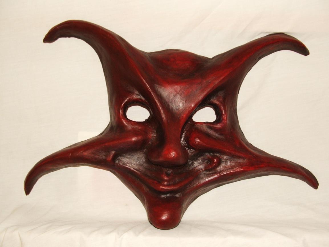 Lucifer wall mask - Red