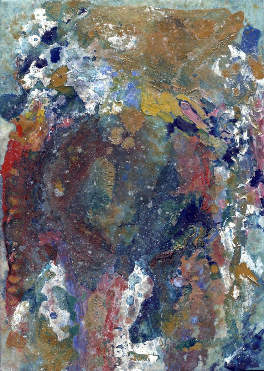 abstract rain: oil stain 2