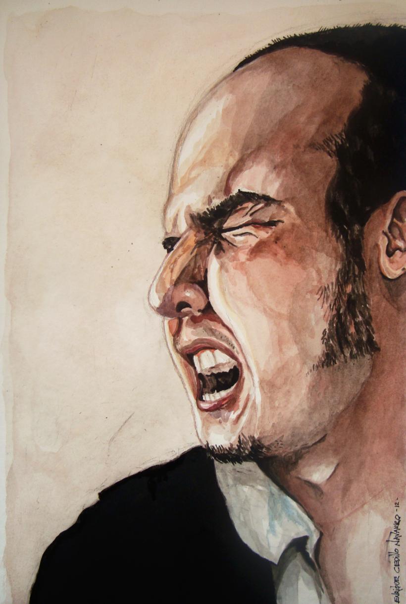 Anger (Self-Portrait) 