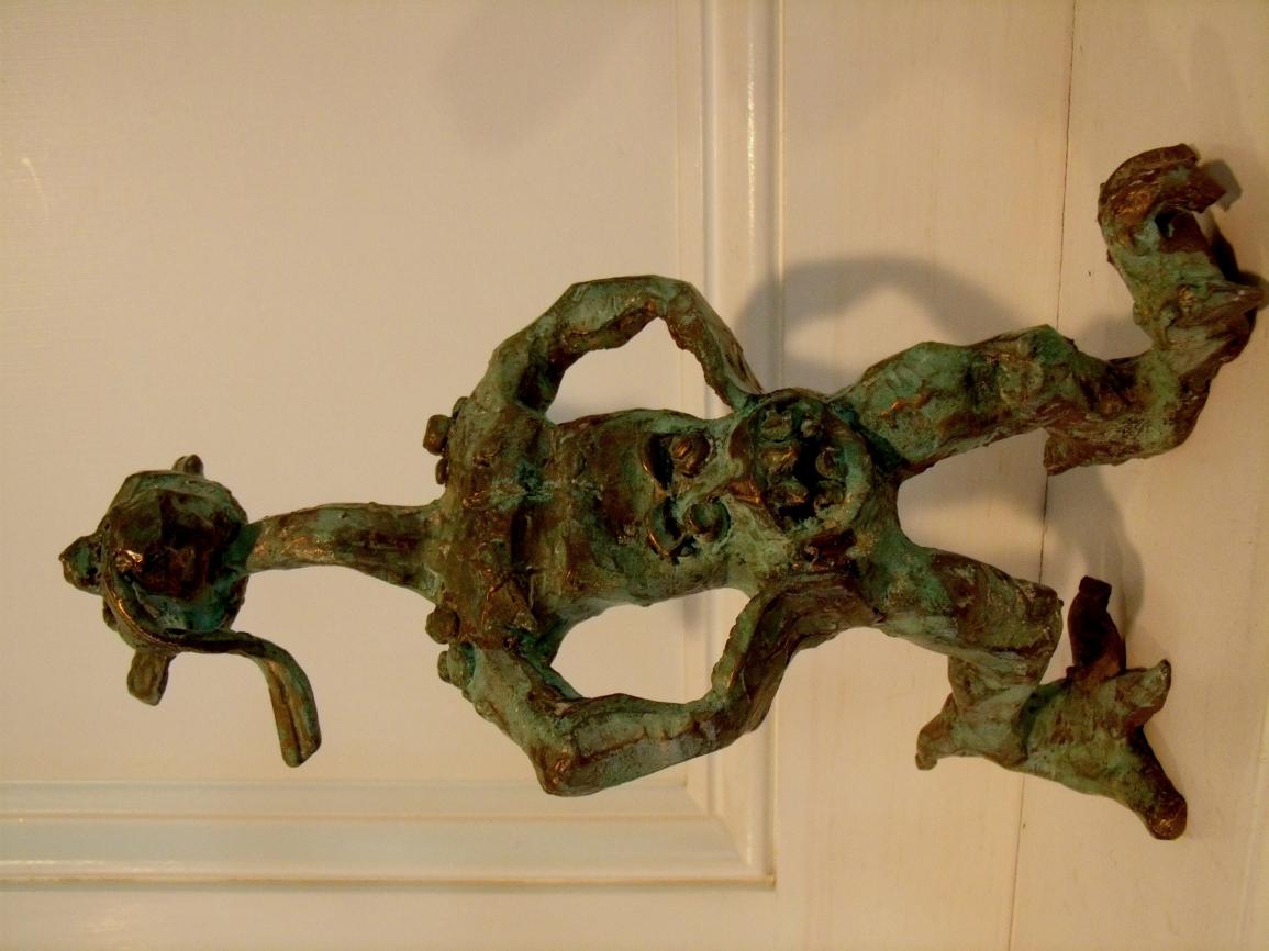 cast bronze monster