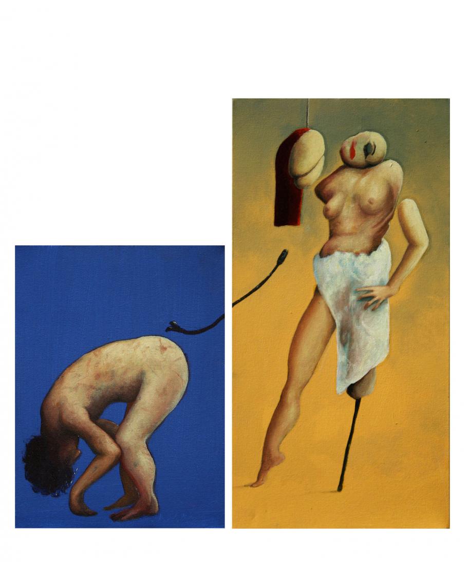 Partners (diptych)